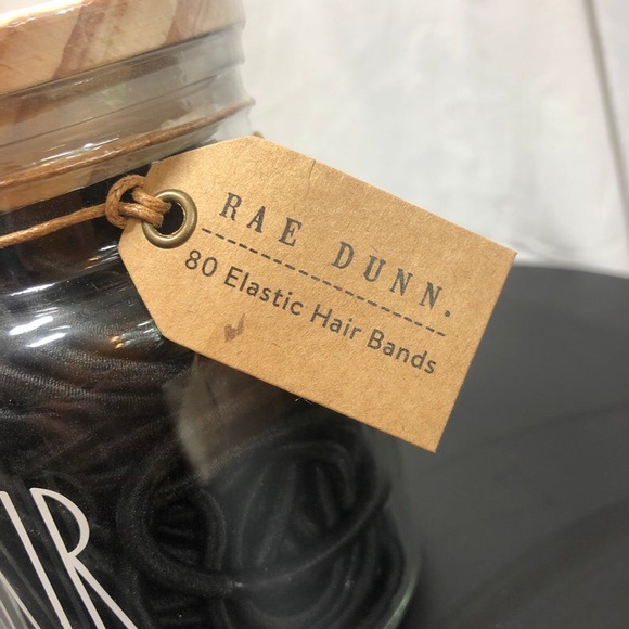 Rae Dunn Bath New Rae Dunn Hair Ties Jar Poshmark
